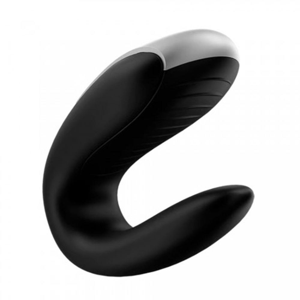 Смарт вибратор для пар Satisfyer Double Fun Connect App черный