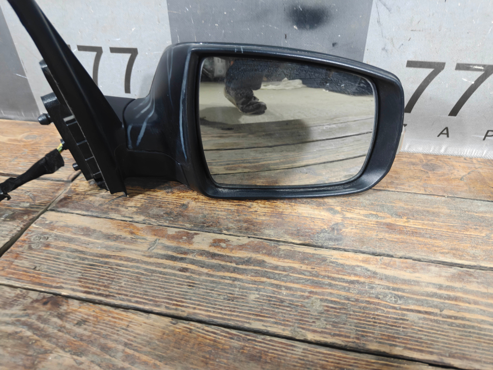 Зеркало правое 9 pin (контактов) Kia Sorento 2 (XM) 09-21 Б/У Оригинал 876202P160