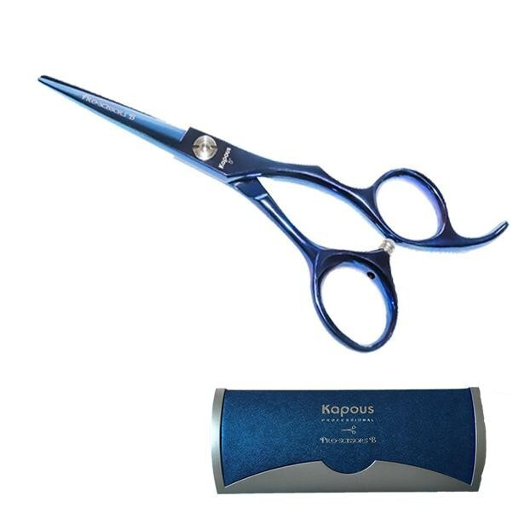 Ножницы парикмахерские "Pro-scissors B", Kapous, прямые 5.5"