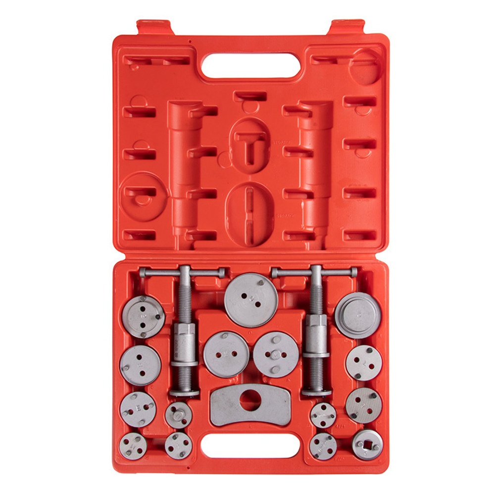 МАСТАК (102-00018C) Набор для утапливания поршней суппортов дисковых тормозов, 18 предметов