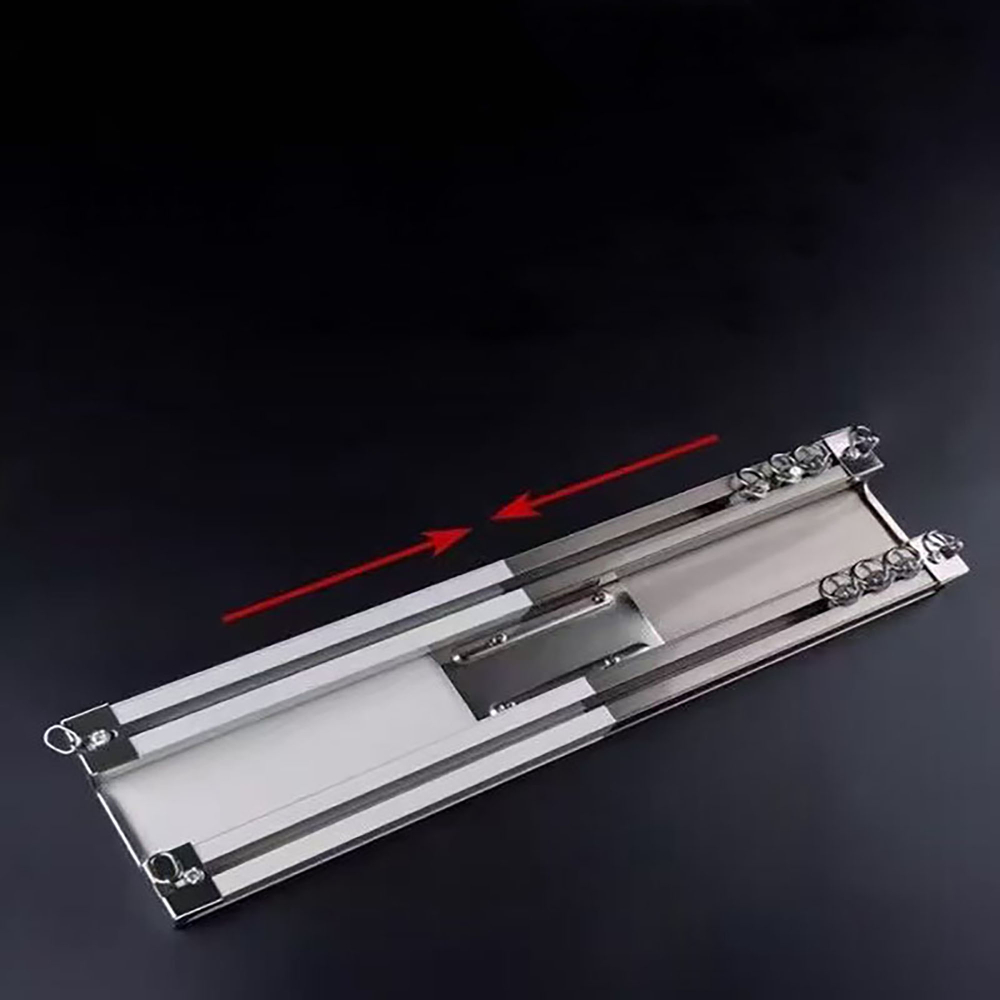 Алюминиевый карниз для штор, потолочный, двухрядный