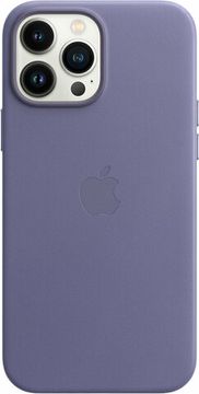 Чехол Apple MagSafe для iPhone 13 Pro Max, кожа, «сиреневая глициния»