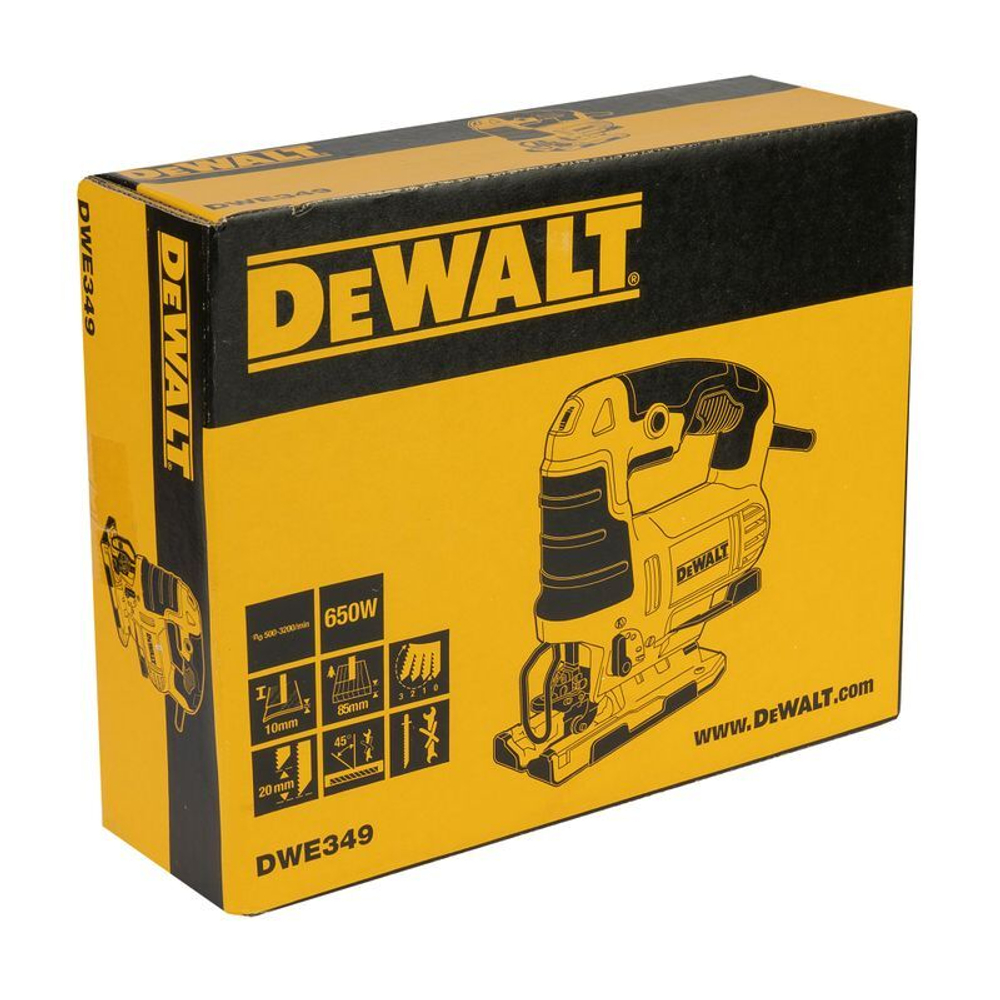 Лобзик электрический DeWalt DWE349-KS 650 Вт