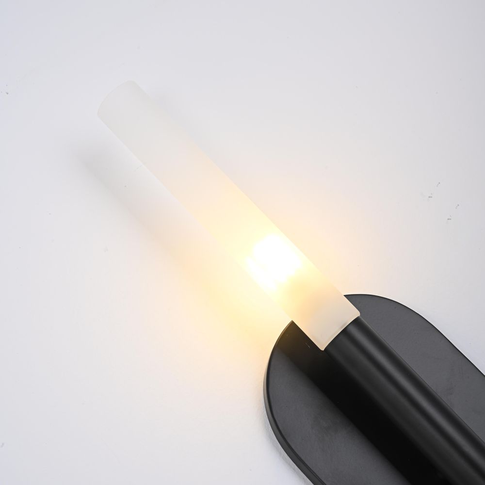 Бра Rousseau Medium Vanity Black By Imperiumloft