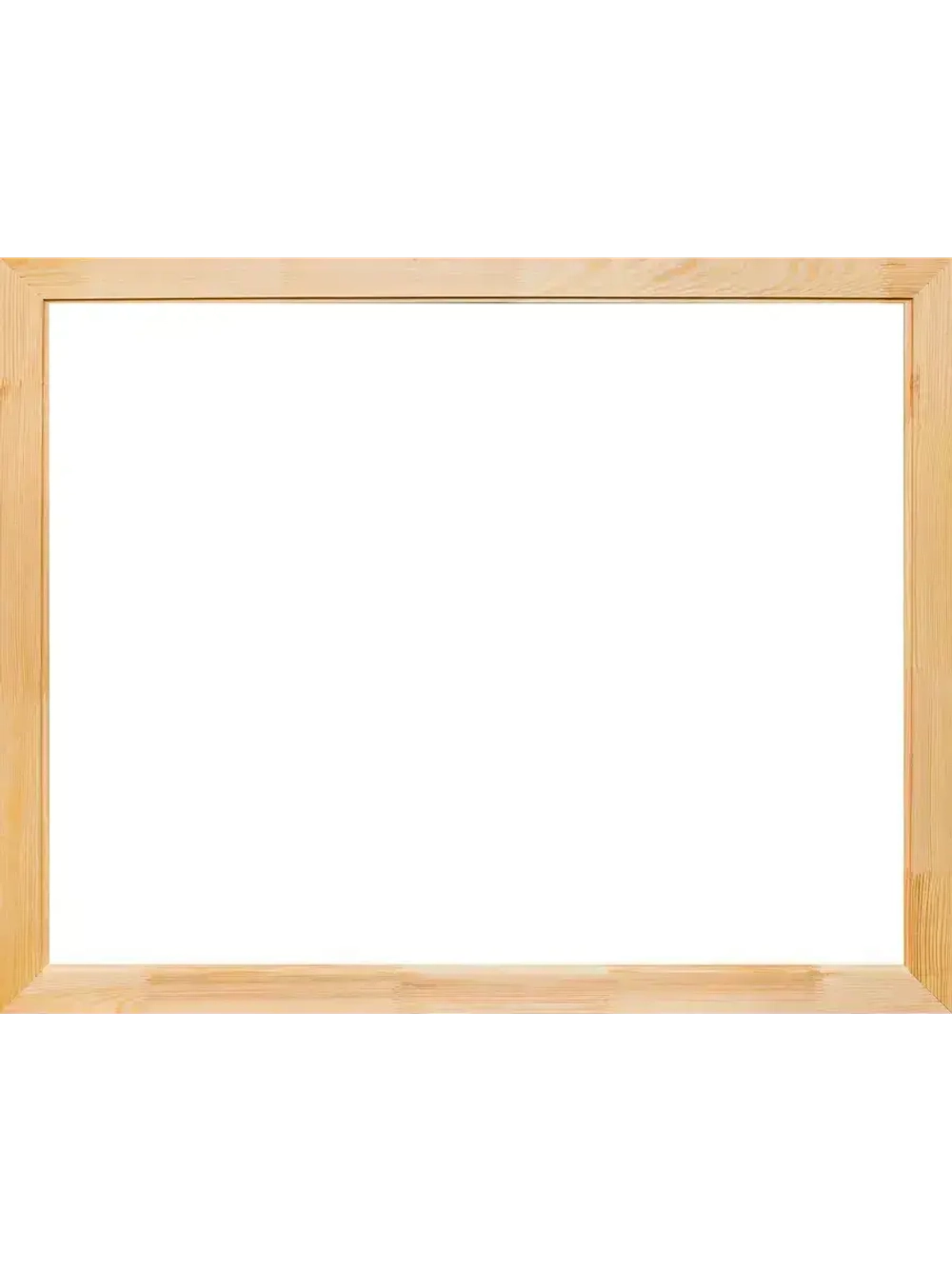 Деревянная рама 70x90 для картин на подрамнике сеч. 60x18