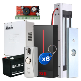 Комплект системы контроля доступа СКУД "COMFORT" с замком на 180 кг и аккумулятором