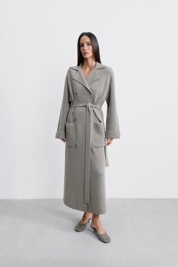 Кардиган-пальто SAHAR, мокко