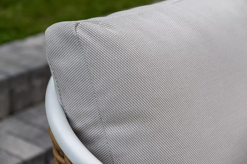 "Тоскана" лаунж-зона из искусственного ротанга, цвет соломенный