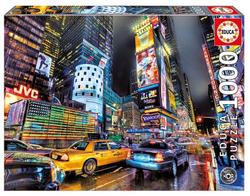 Пазл Educa, "Таймс Сквер", 1000 деталей, арт.18499, Neon, от 12 лет