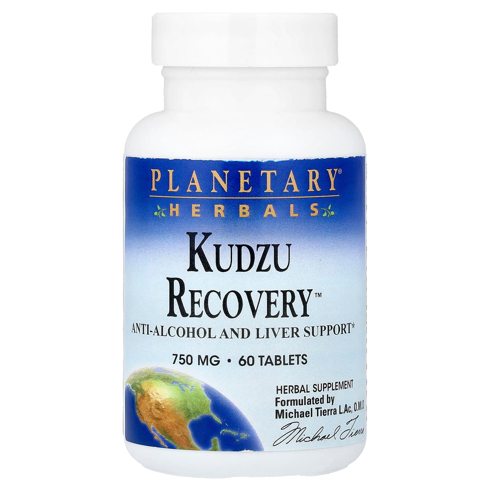 Planetary Herbals, Kudzo Recovery™, 60 таблеток