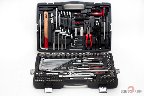 Набор инструмента 142 предмета Сервис Ключ