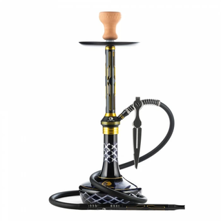 Купить Кальян 7 Star - 077 S Черный золотой (Mini)