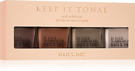 Nails Inc. Keep It Tonal Ombre - Подарочный набор для ногтей, 0