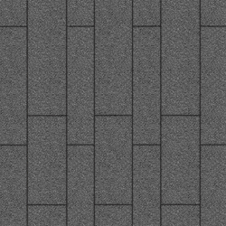 Тротуарная плитка ПАРКЕТ - Гранит Серый, комплект из 4 видов плит