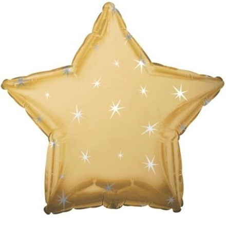 CTI 18" Звезда золото искры