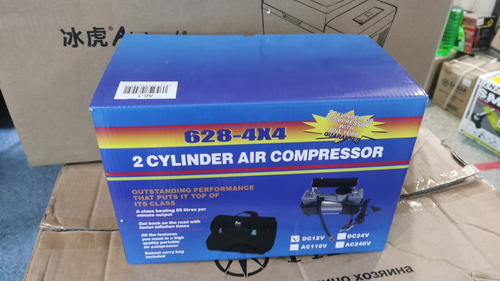 A6-1 / Компрессор 2-х поршневой 85л/мин c фонариком Smart (картонная коробка), двухпоршневой, A6-1