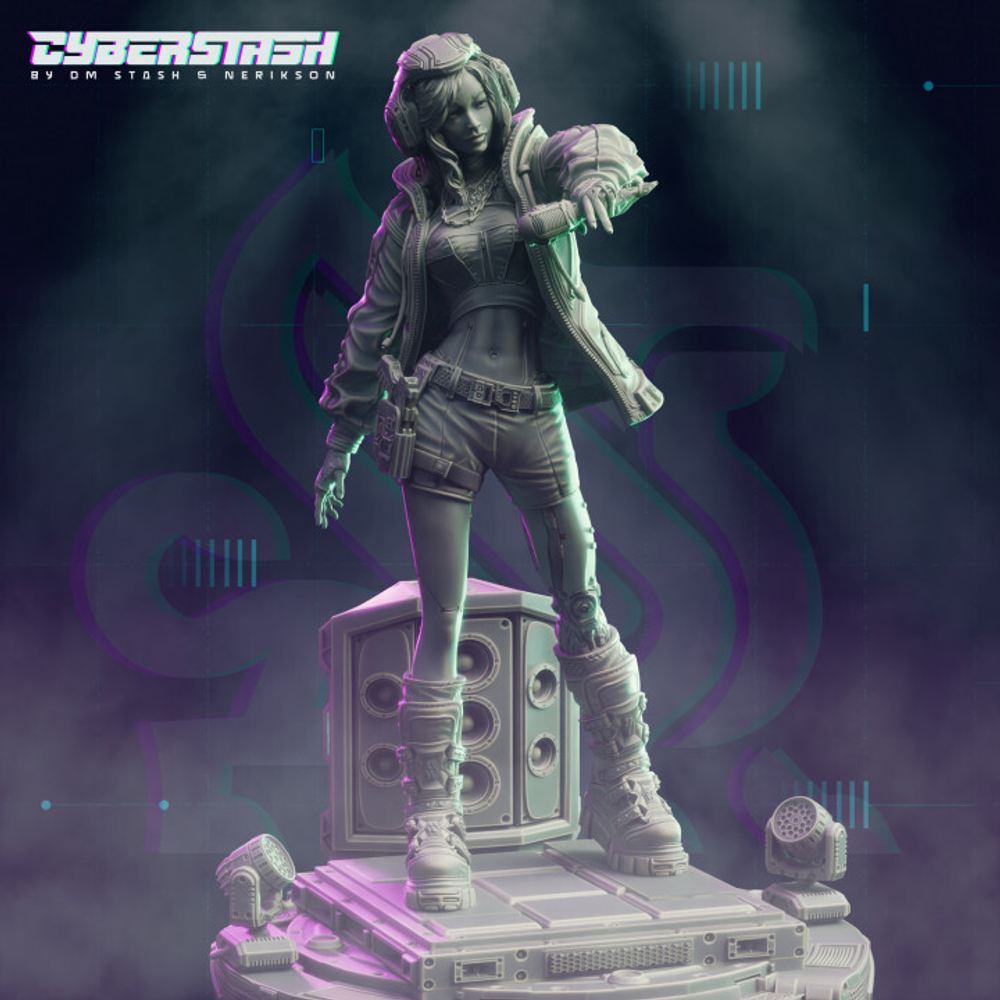 Миниатюры Киберпанк Cyberpunk 32мм 75мм