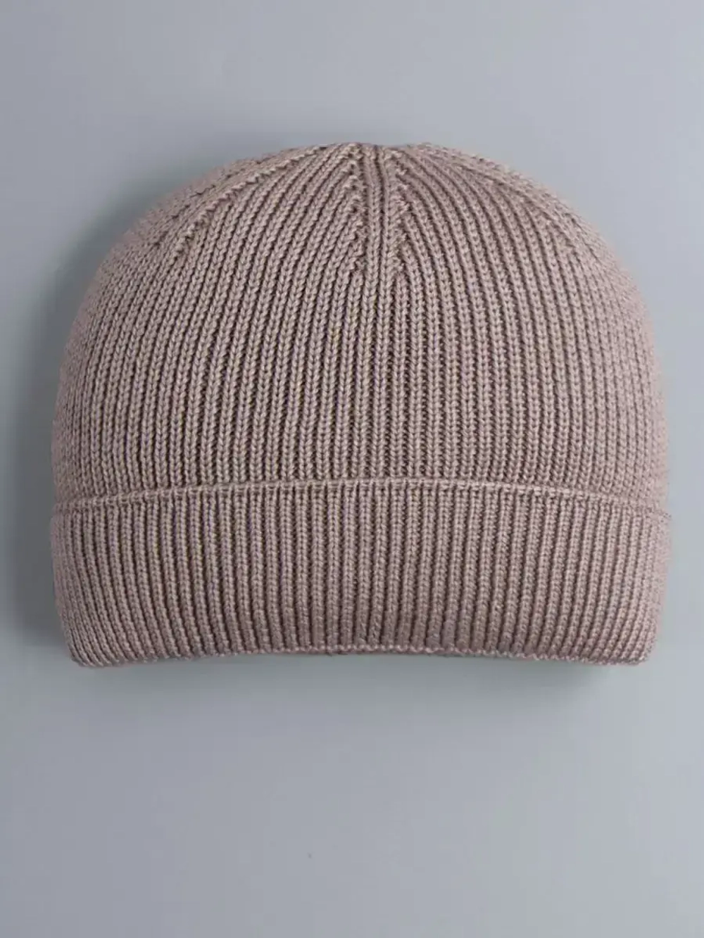 Шапка для мальчика вязаная осенняя