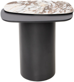 Стол М-City DISAUR Кофейный Арвид (Arvid) Tl-312 Испанская керамика на стекле, МДФ, темно-серый МДФ каркас