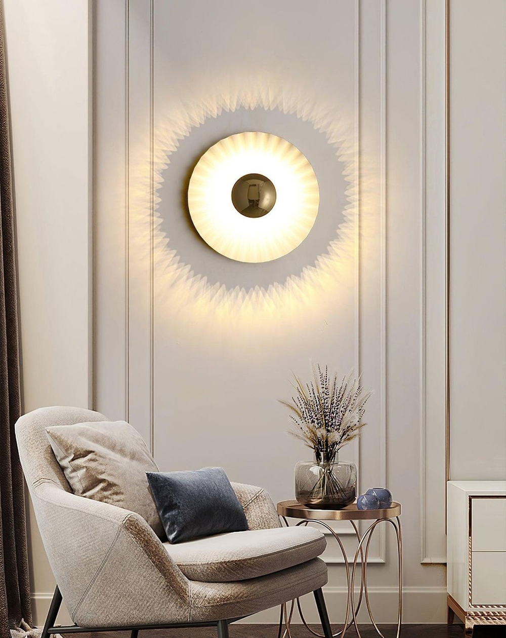 Настенный дизайнерский светильник Reine by Roche Bobois