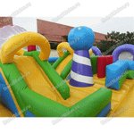 Коммерческий надувной батут "Цветной сон"