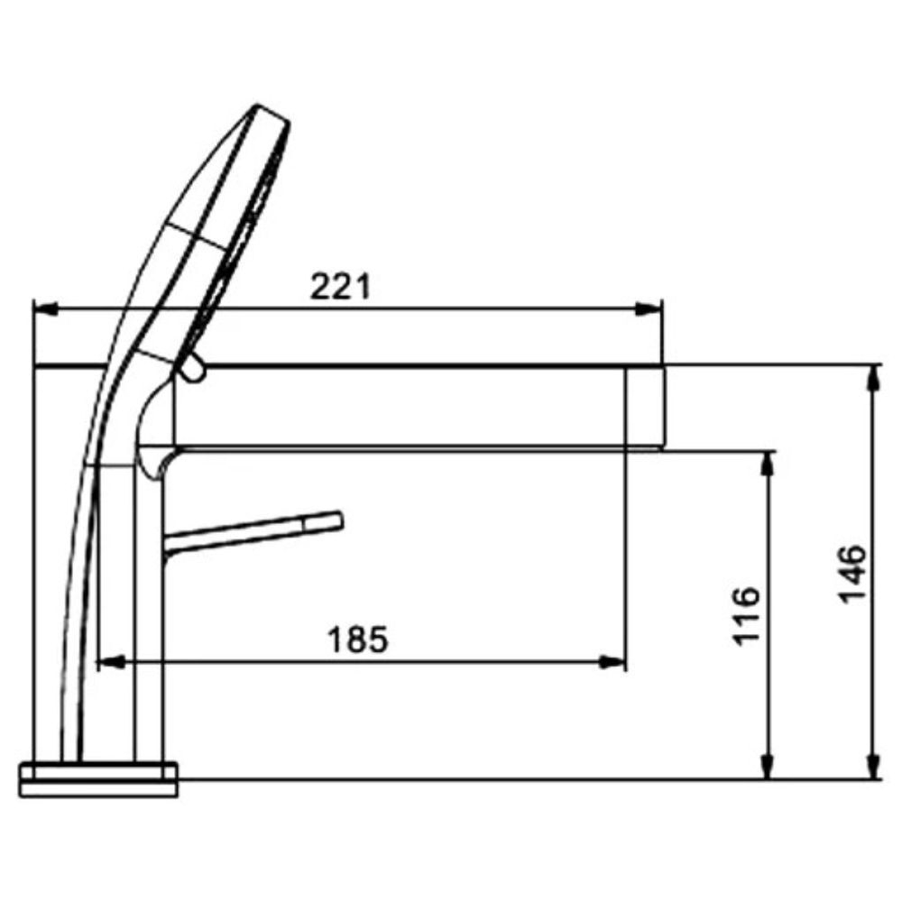 Смеситель для ванны, Gappo, встраиваем, с картриджем, нерж, G1199-30