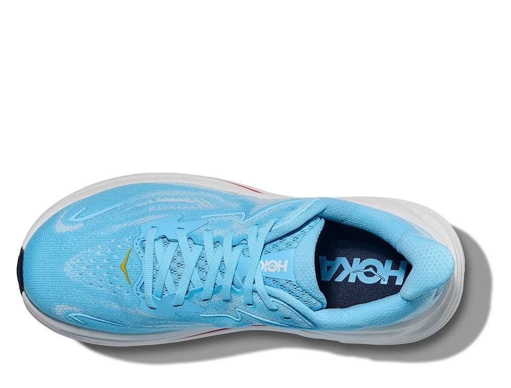 Женские кроссовки для бега Hoka Clifton 10 W светло-голубые