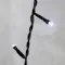 Светодиодная бахрома 3,1*0,5 м., 150 холодных белых LED ламп, мерцание, черный провод ПВХ, LTC(PIL150BLW-11-2W)