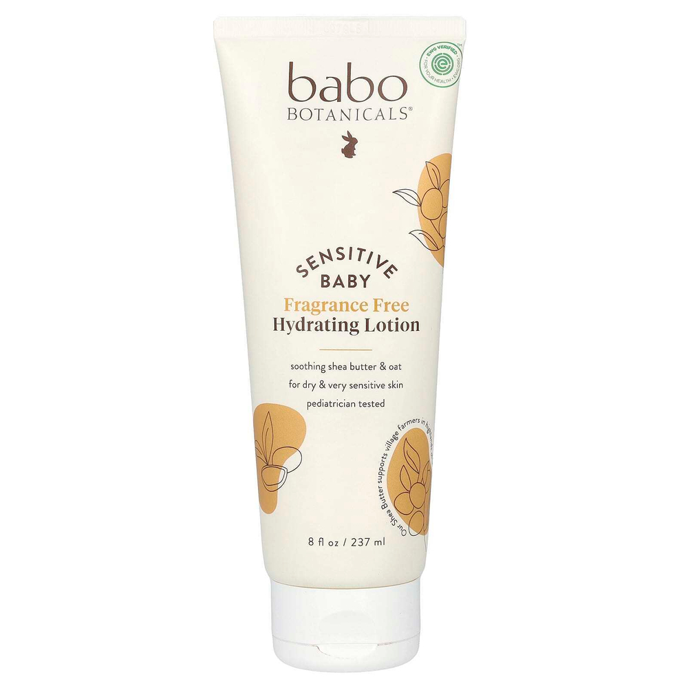 Babo Botanicals, для чувствительной кожи, увлажняющий лосьон, без отдушки, 237 мл (8 жидк. унций)