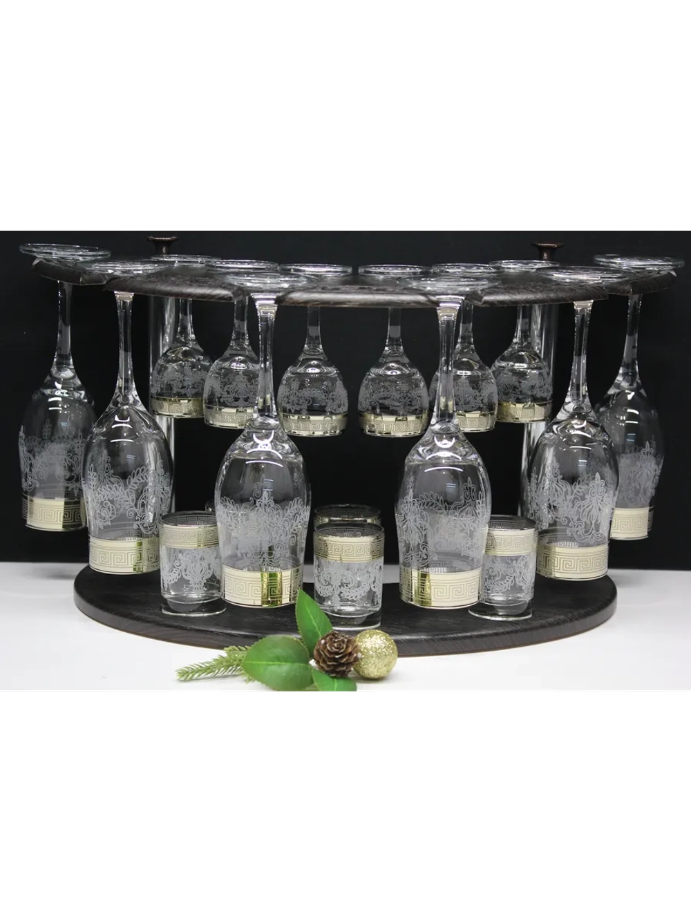 Барный набор 18 предметный с Бокалом