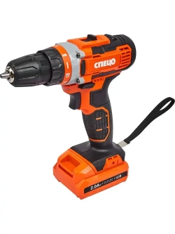 Дрель-шуруповерт аккумуляторная Спец БДА-12-2, 12 В Li-Ion 2x2 Ач