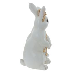 GAEM Фигурка декоративная "Зайцы", L17 W10,5 H21 см