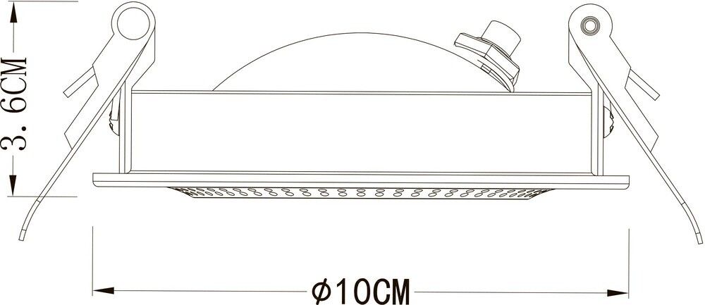 Карданный светильник Arte Lamp