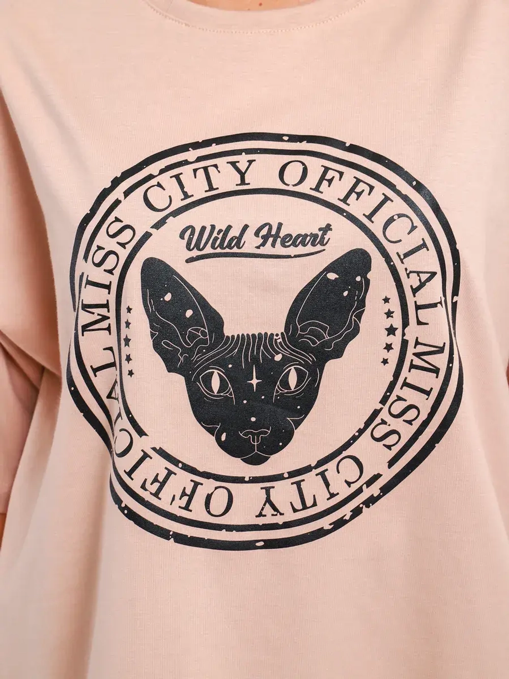 Футболка оверсайз больших размеров принт