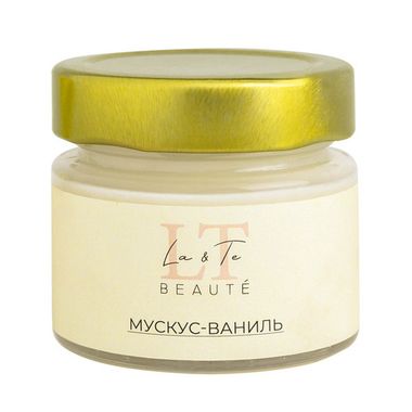 Свеча ароматическая 100 мл Мускус&amp;Ваниль La and Te beaute LT-0035