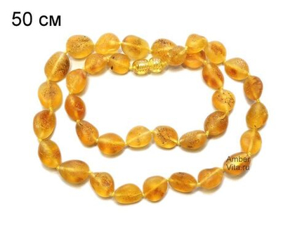 Бусы из балтийского янтаря лечебные