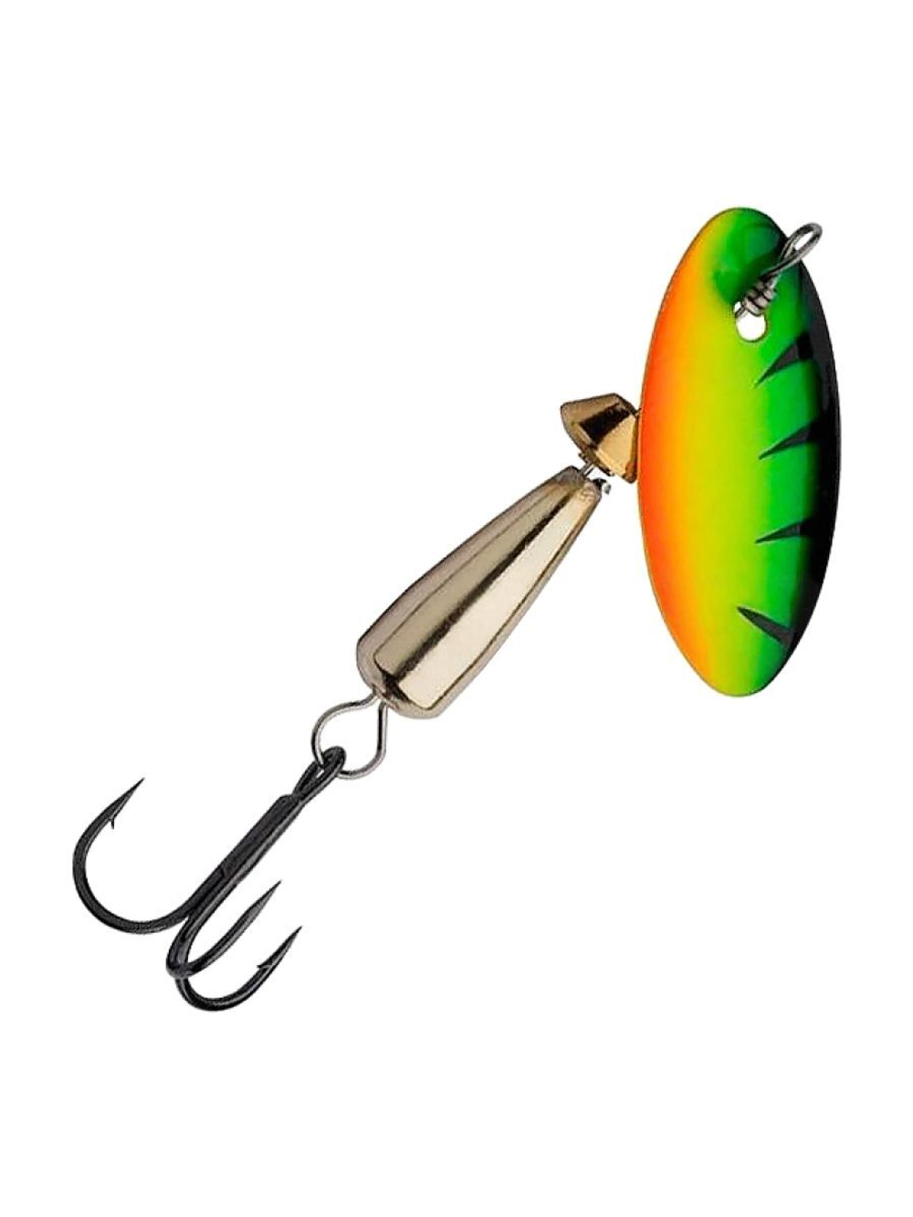 Блесна вращающаяся Abu Garcia Droppen Bugga, 10 г, LF Tiger