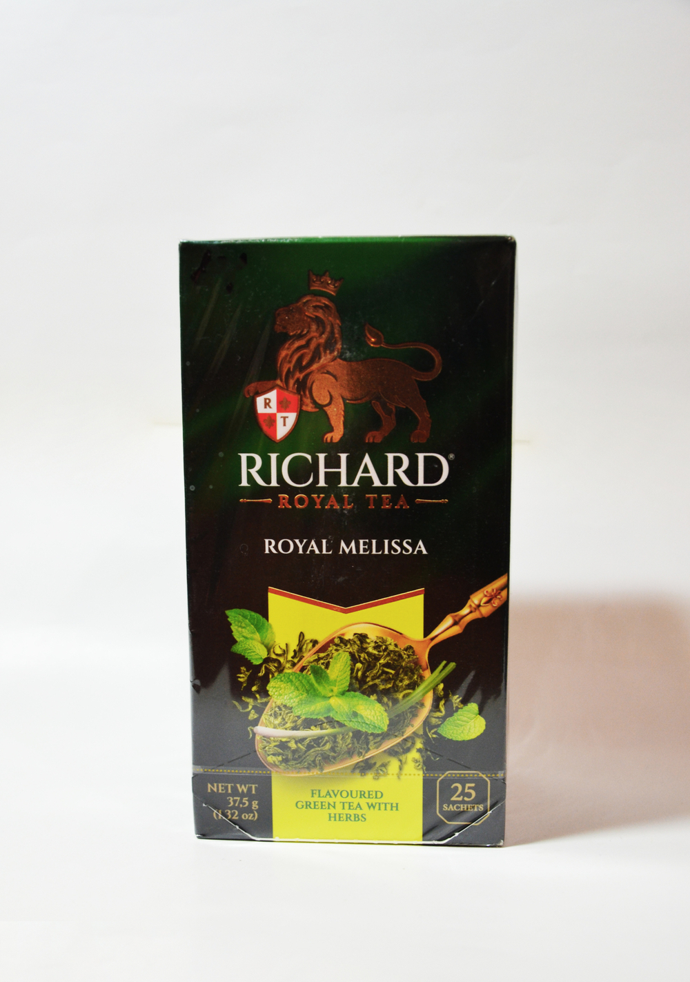 Richard Чай Richard Royal Melissa зелёный байховый мелисса-мята-лемонграсс в пакетиках