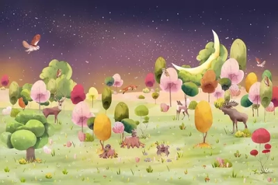 Цифровое панно ID Wall IN THE FOREST