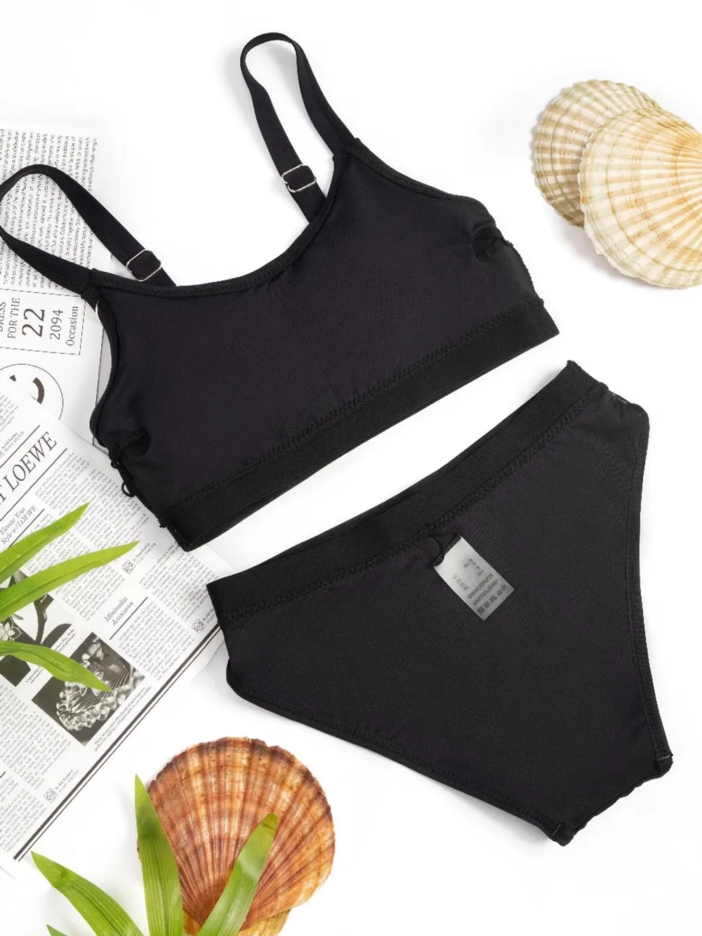 Купальник раздельный спортивный с топом Adidas