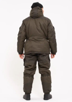Зимний мужской костюм Onerus "Горный -45" (Таслан), Полукомбинезон, Хаки