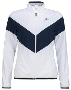 Женская теннисная куртка Head Club 22 Jacket W - White