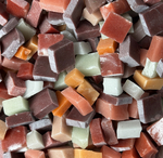 Смальта колотая разноформатная красных оттенков, 1.3 кг дешевле, чем на маркетплейсах