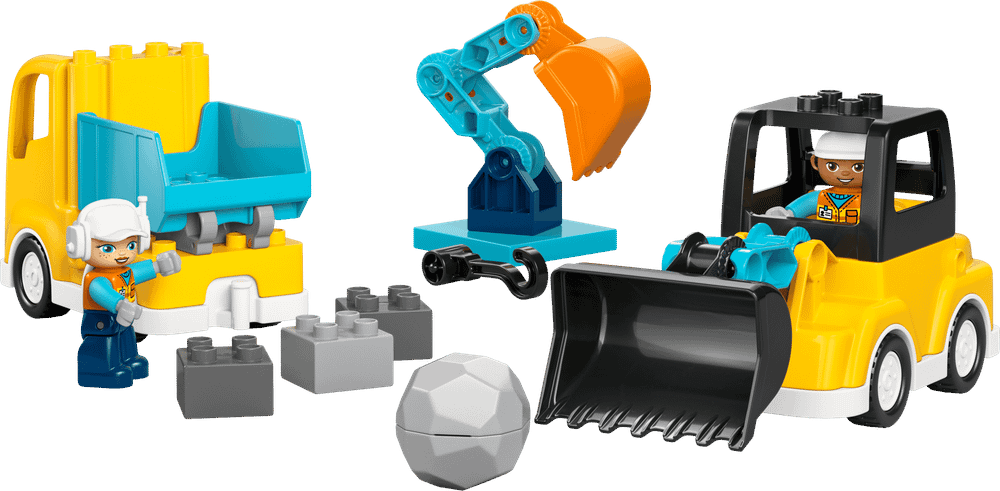 Конструктор LEGO Duplo 10475 3 in 1 Construction Vehicles