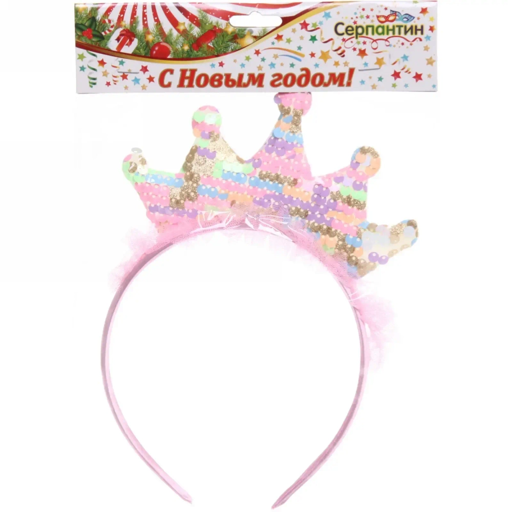 Ободок карнавальный «Сказочная корона»