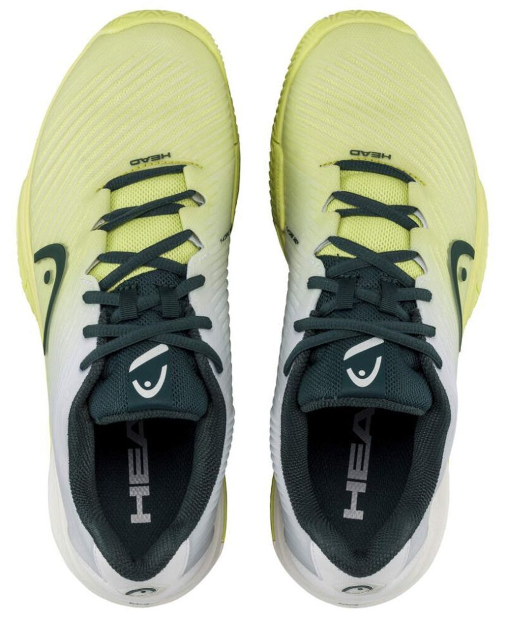 Мужские кроссовки теннисные Head Revolt Pro 4.0 Clay - light green/white