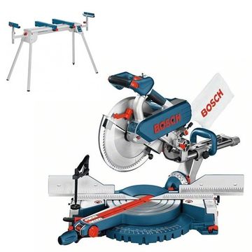 Пила торцовочная "BOSCH" GCM 12 SD + верстак "BOSCH" GTA 2600