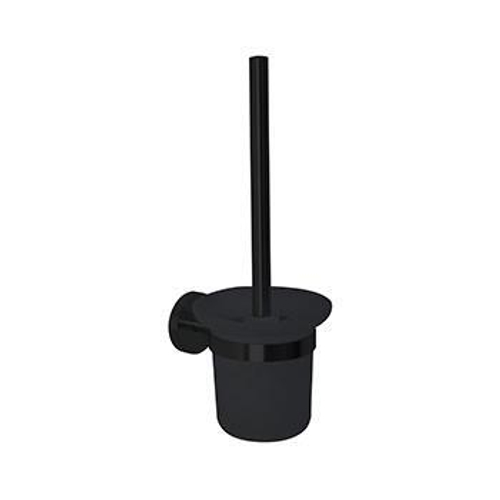 Ёршик туалетный настенный нерж. сталь/стекло NIZA 16857.N чёрный