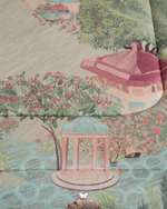 Комплект постельного белья двуспальный Mehr Gardoon Hermodr 8 предметов 130220268 Иран