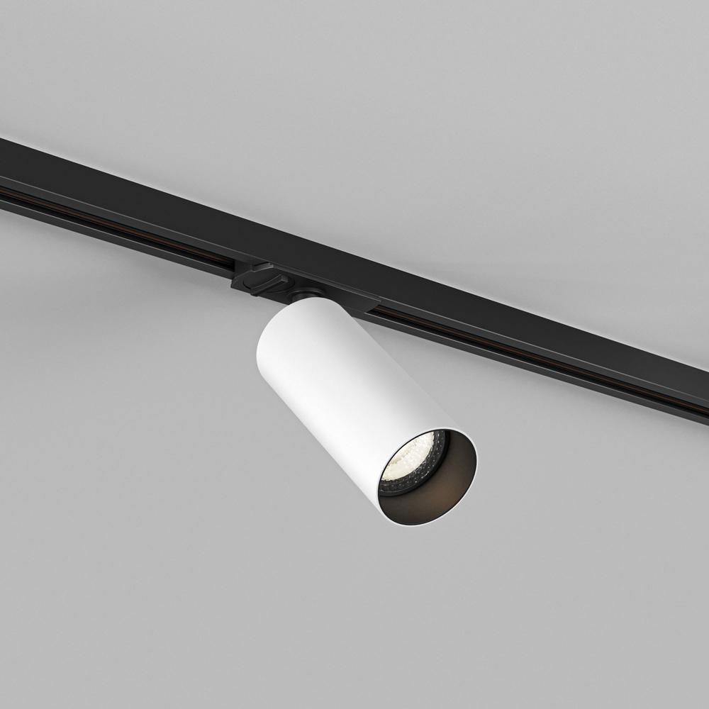 DK6060-BW+BK Трековый светильник IP 20, 15 Вт, GU10, черный с белым, алюминий